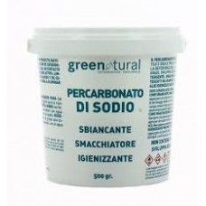 PERCARBONATO DI SODIO smacchiatore igienizzante GREENATURAL 500 gr.